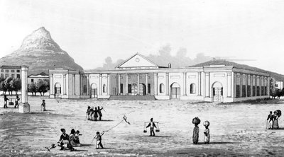 Borsa Commerciale, Città del Capo, illustrazione da 